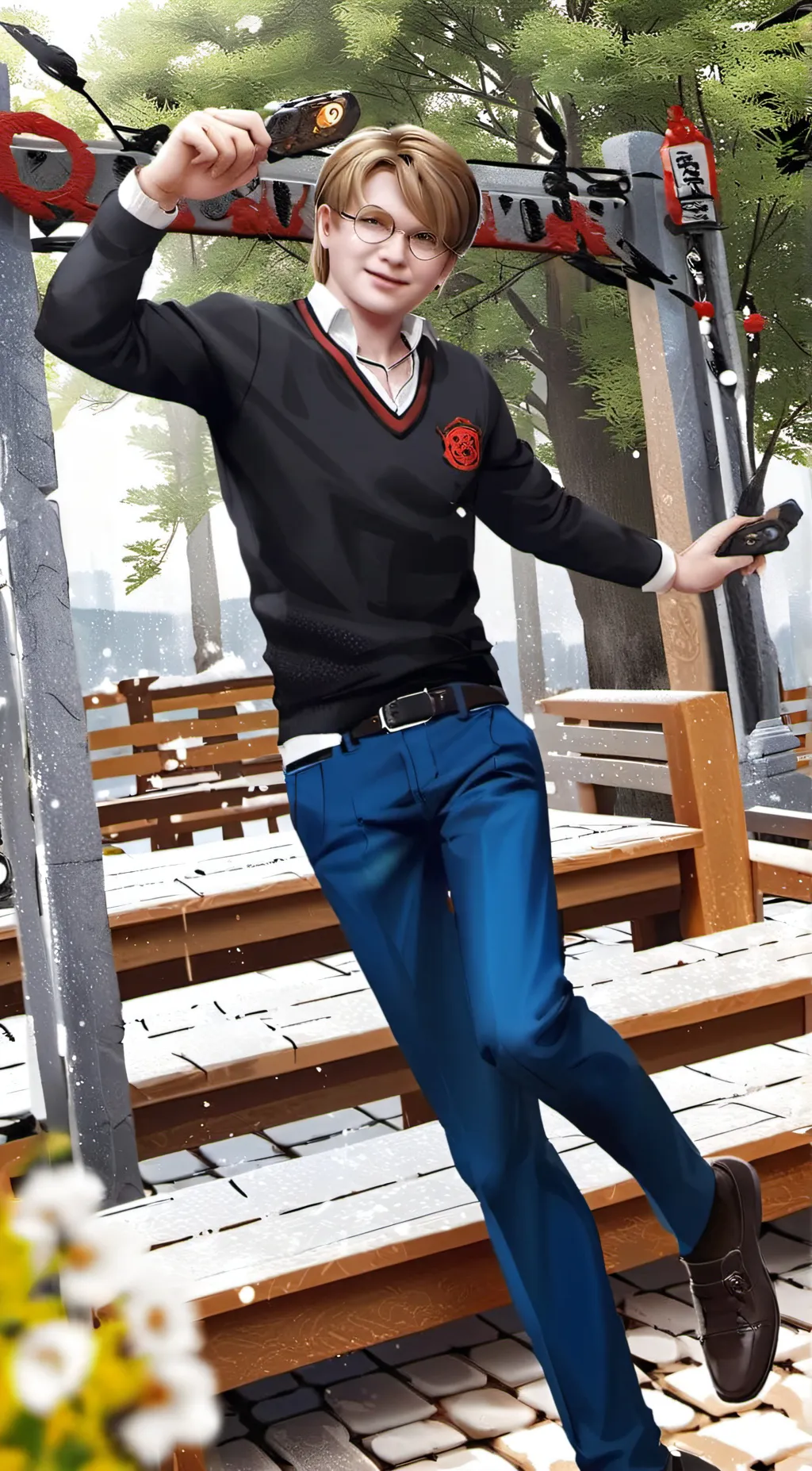ai character: lee background