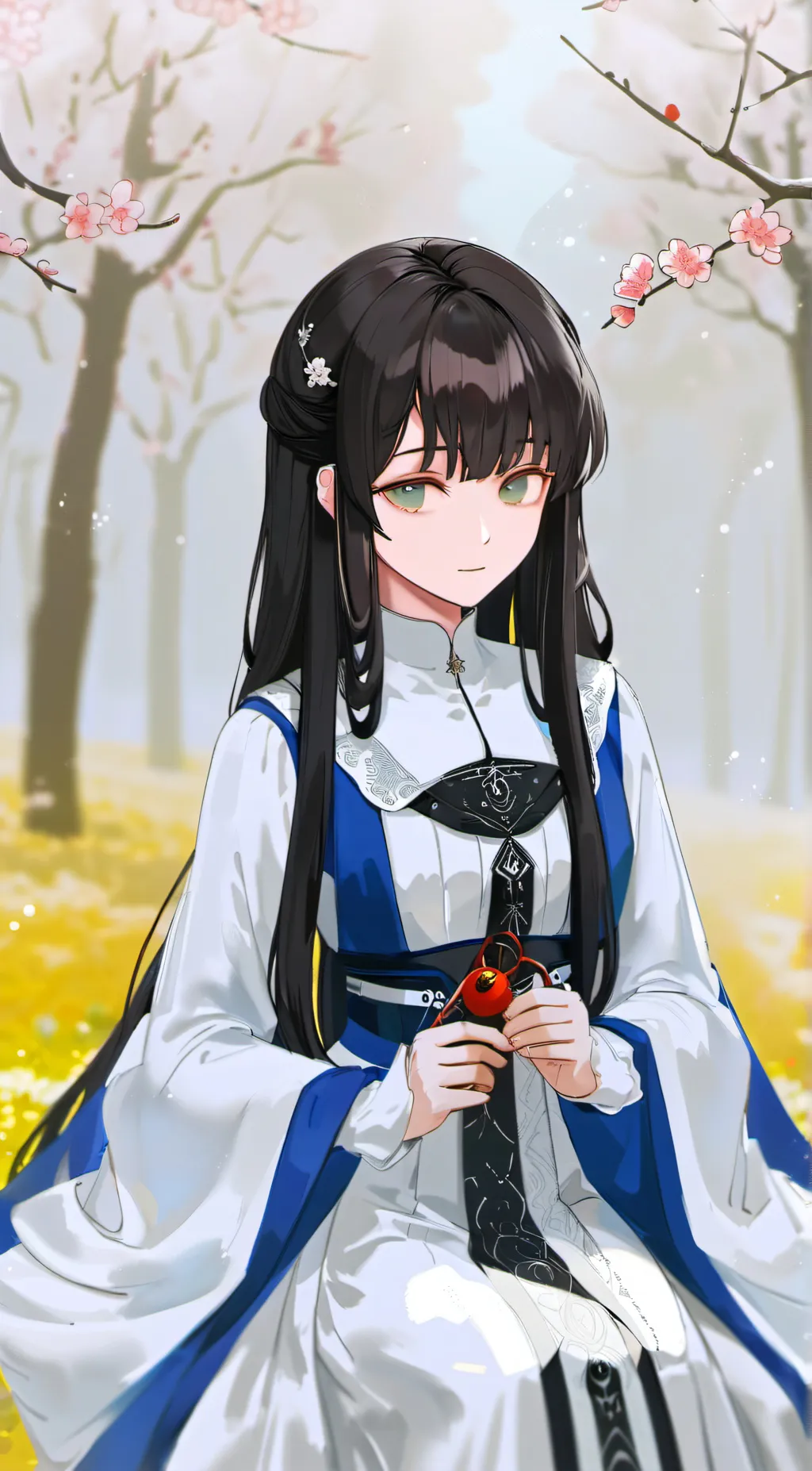ai character: Muichiro tokito  background