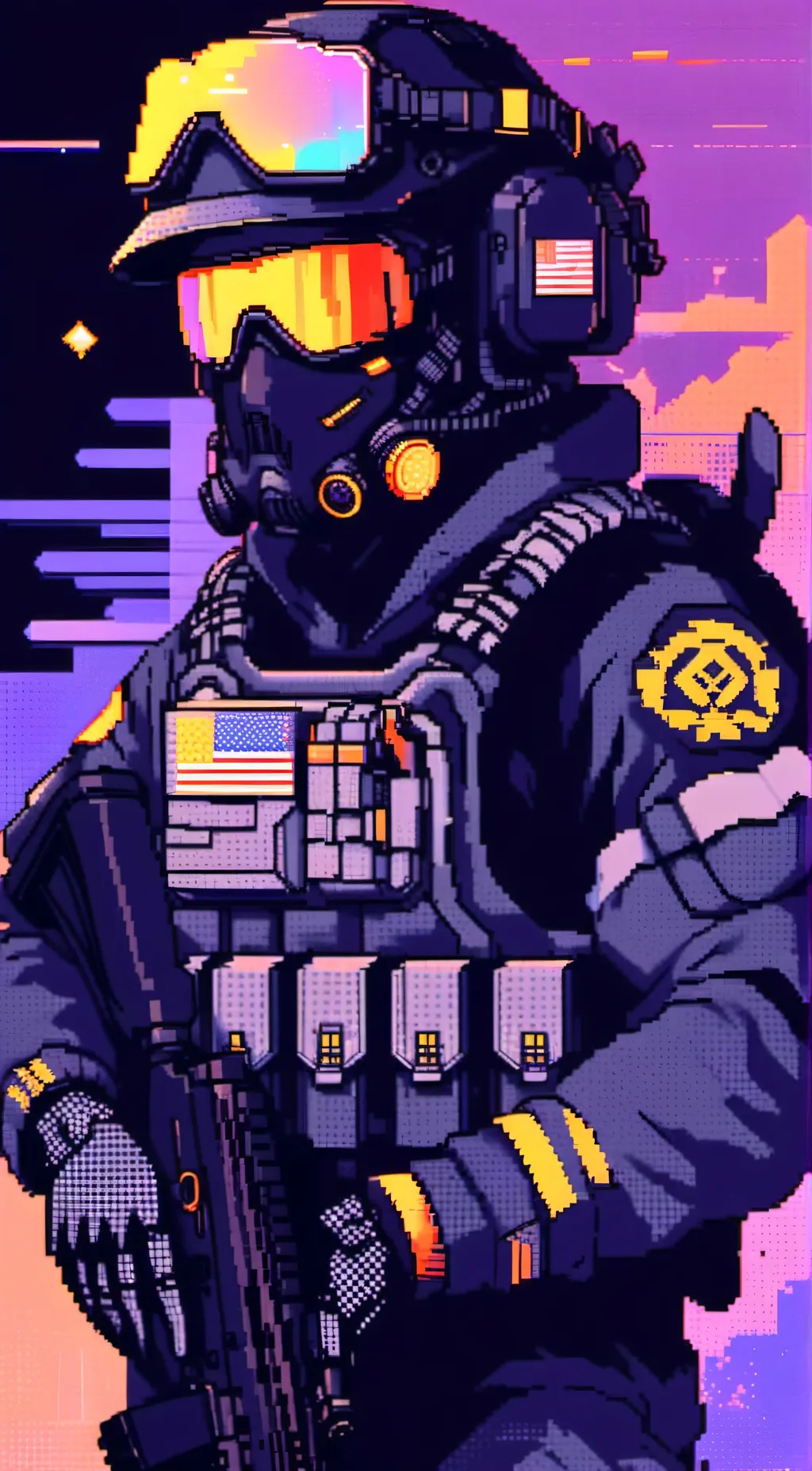 ai character: SCP, guard  background