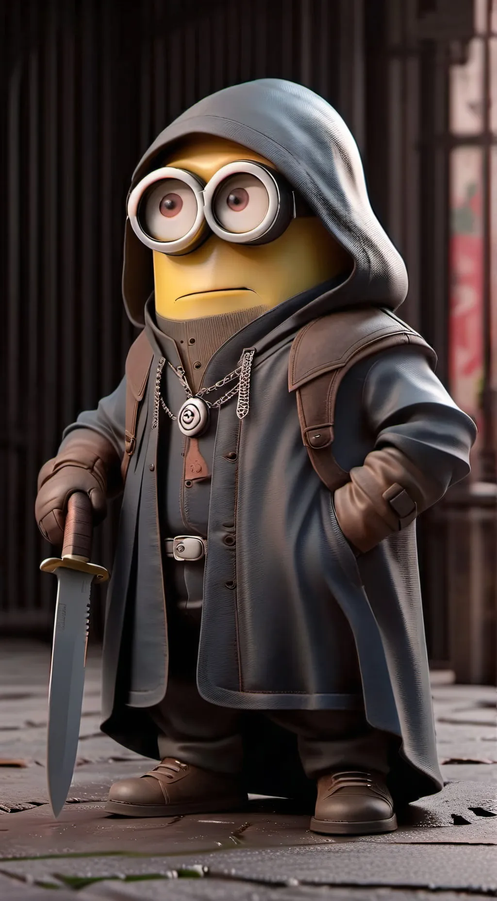 ai character: Killer minion background
