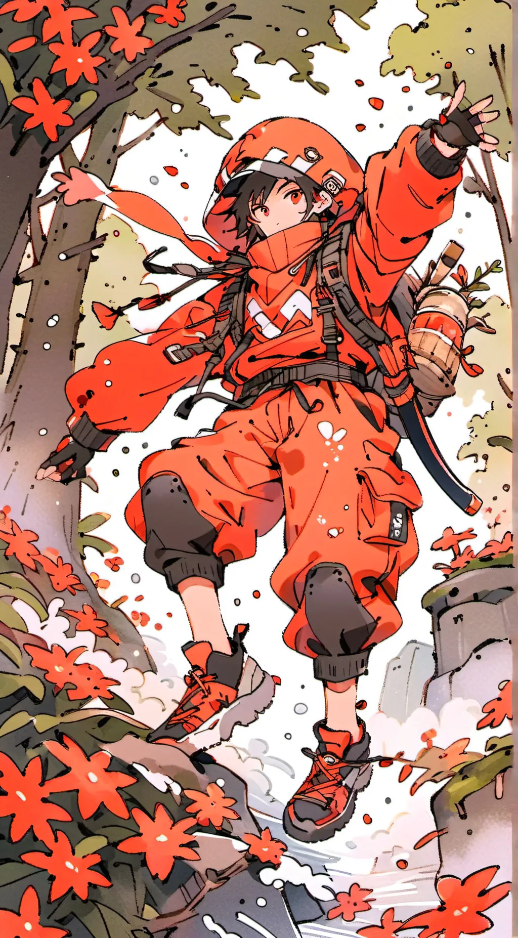 ai character: Ivy background
