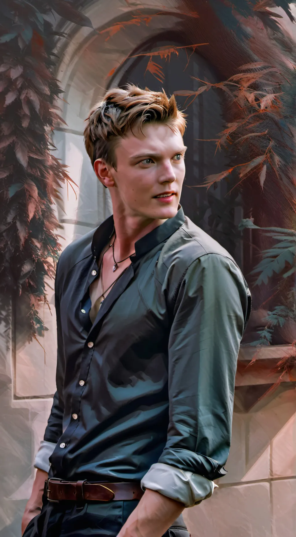 ai character: Stu Marher background