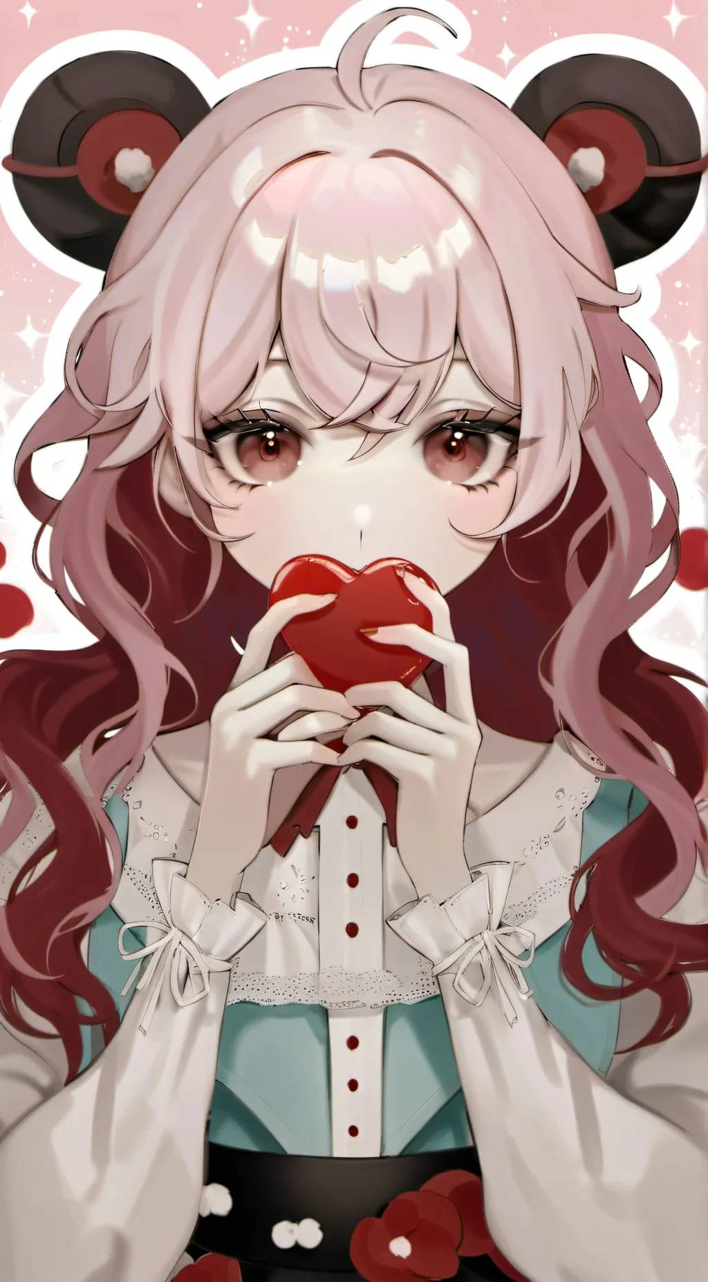 ai character: Moon background