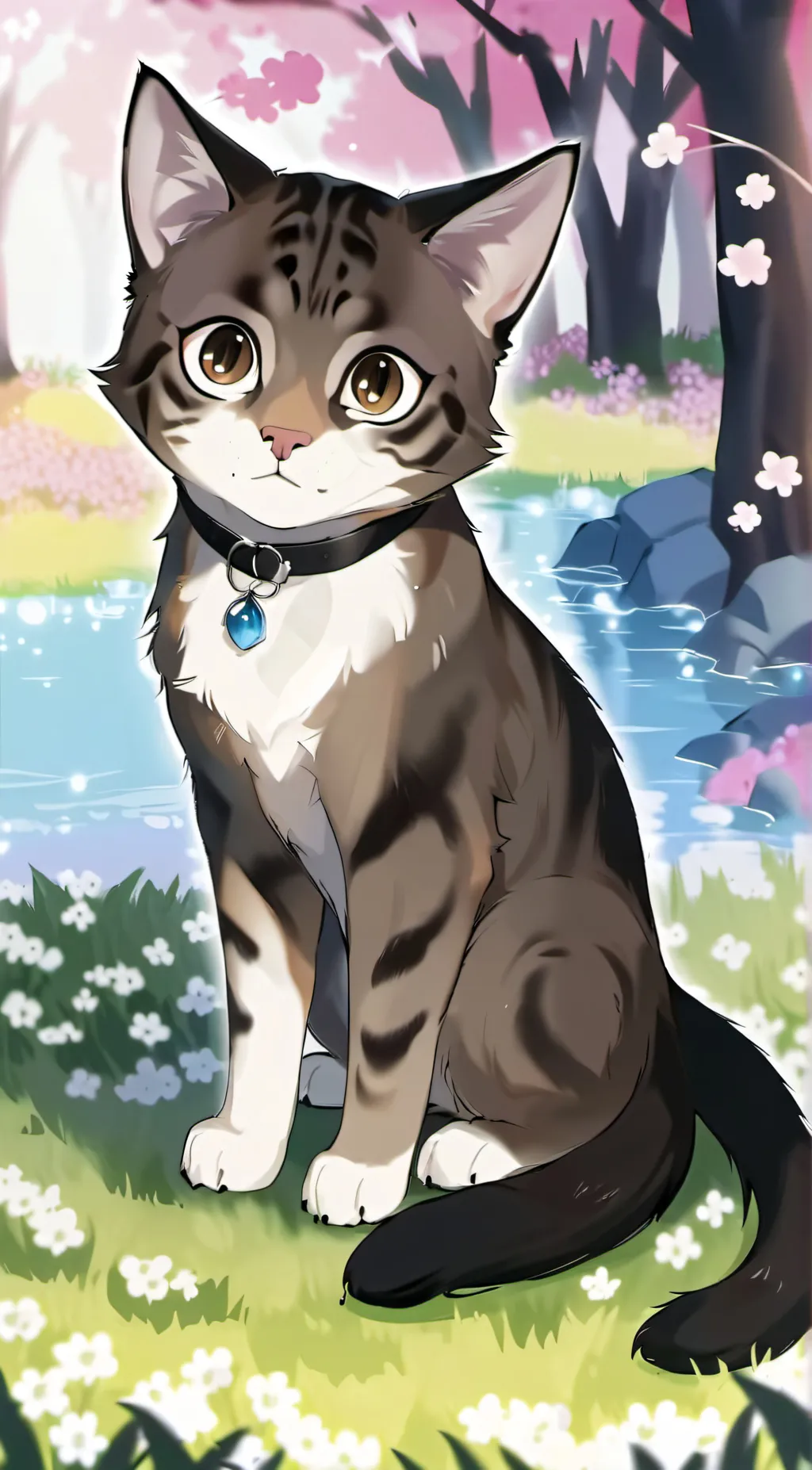 ai character: Meowcals background