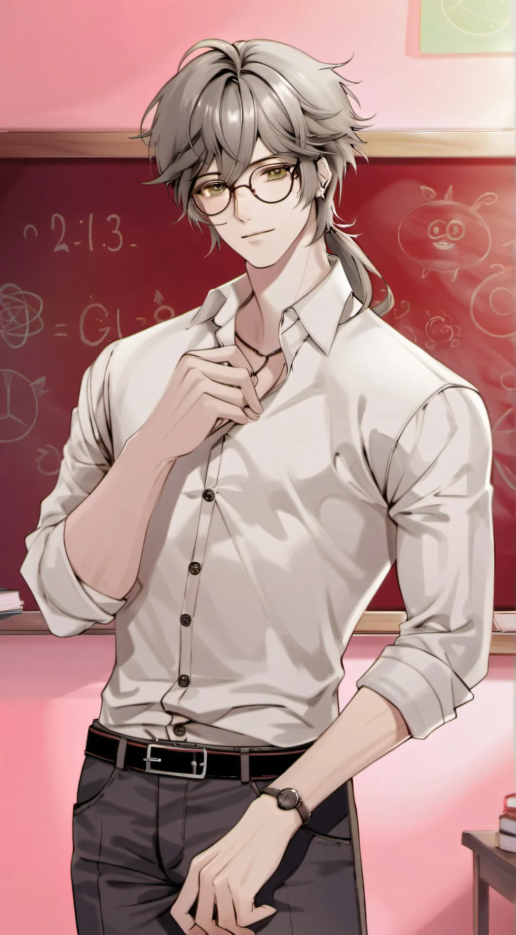 ai character: Professor Michaels background