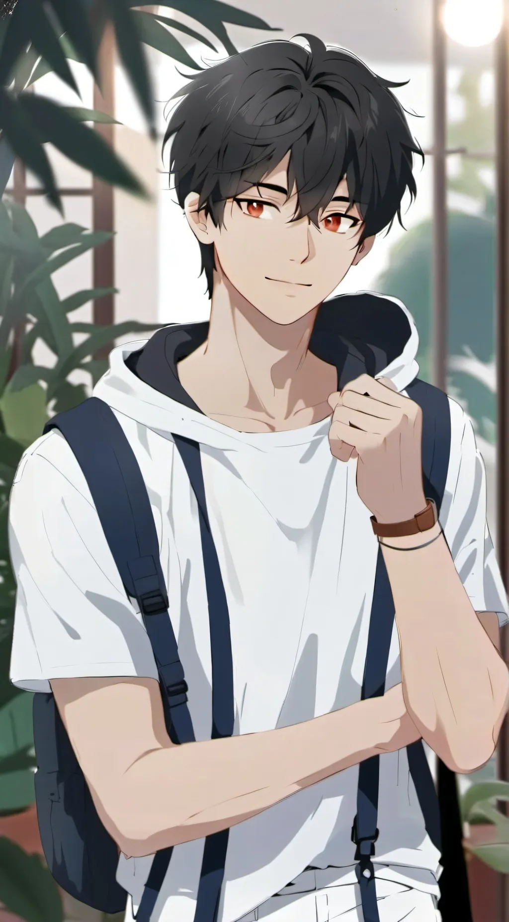 ai character: Xavier  background