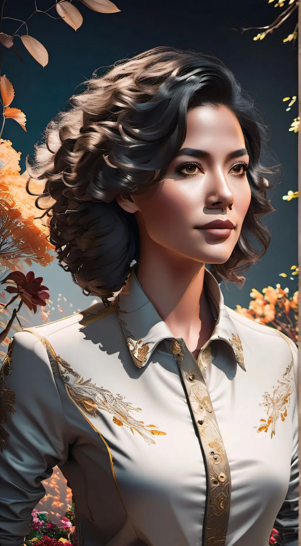 ai character: Lily background