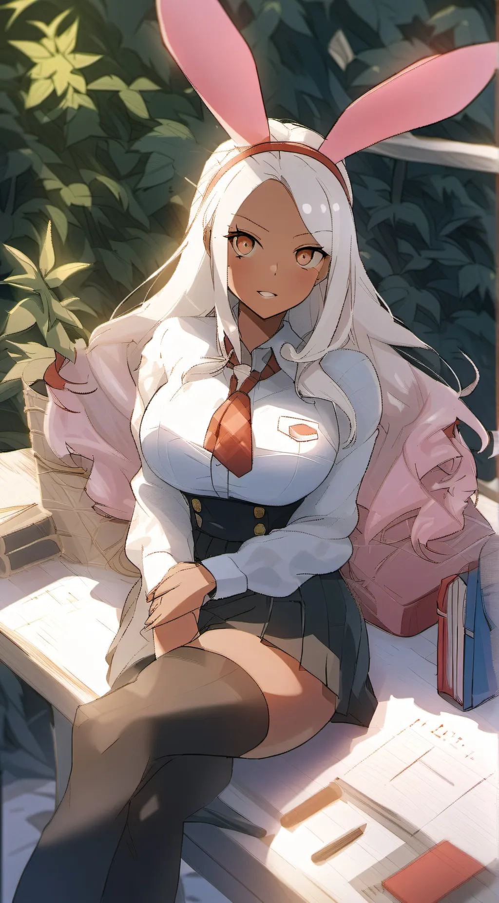 ai character: Mirko(student) background