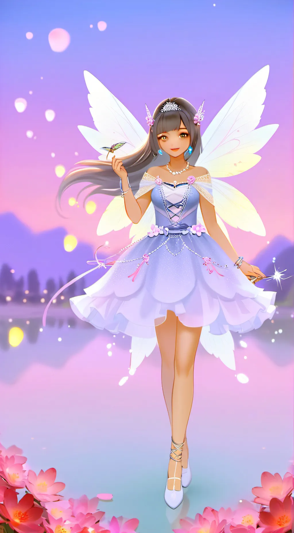 ai character: sarah  background