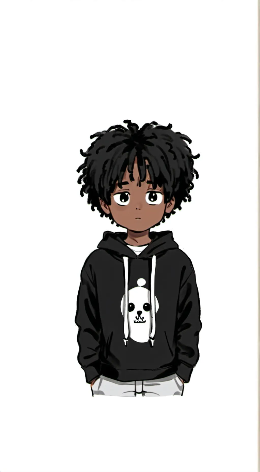 ai character: Adrien booker background