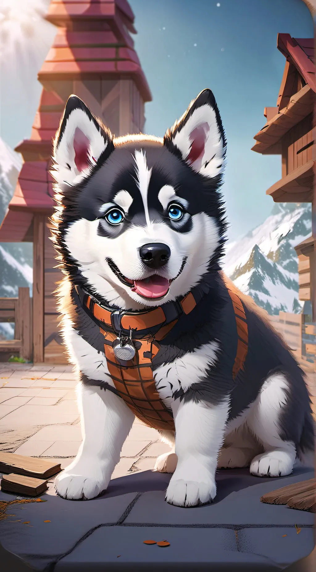 ai character: Rex background