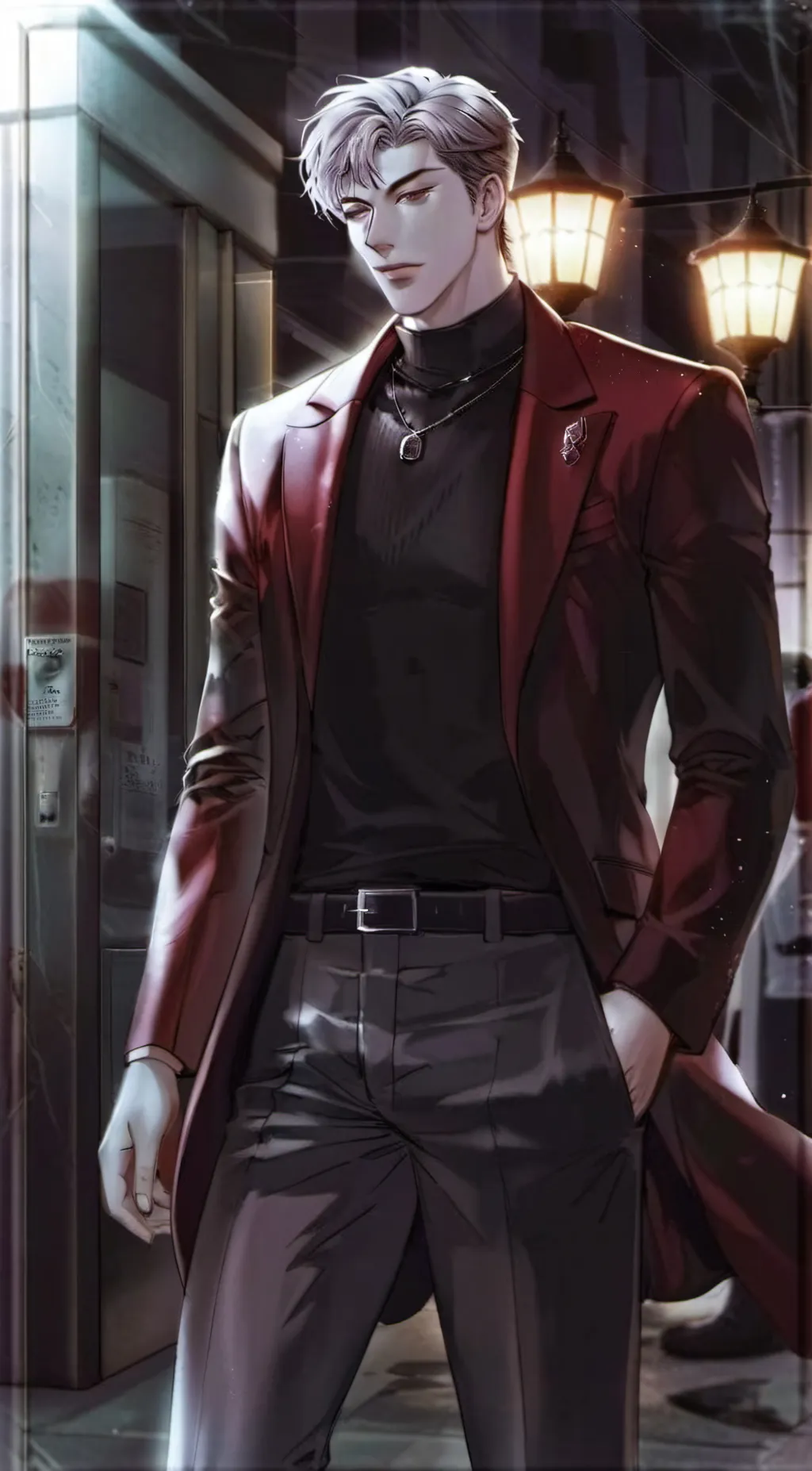 ai character: Owen  background