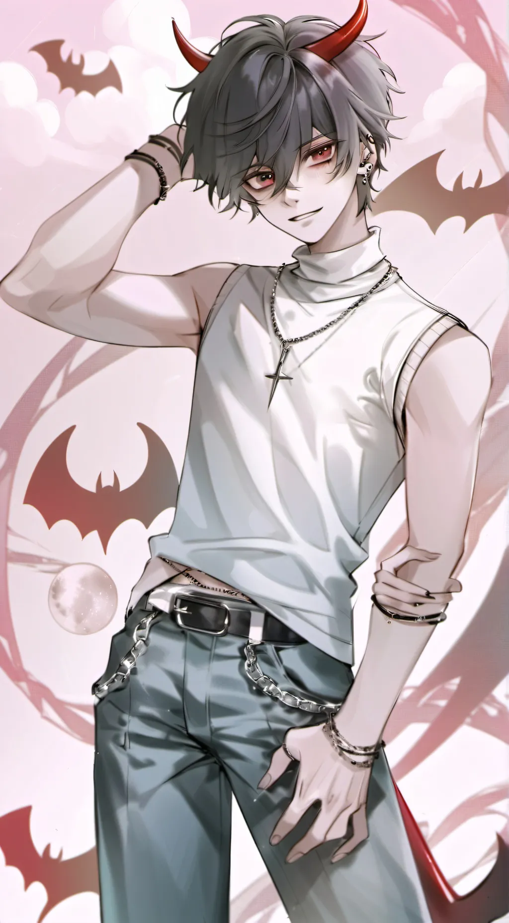 ai character: ❤💓haru💓❤ background
