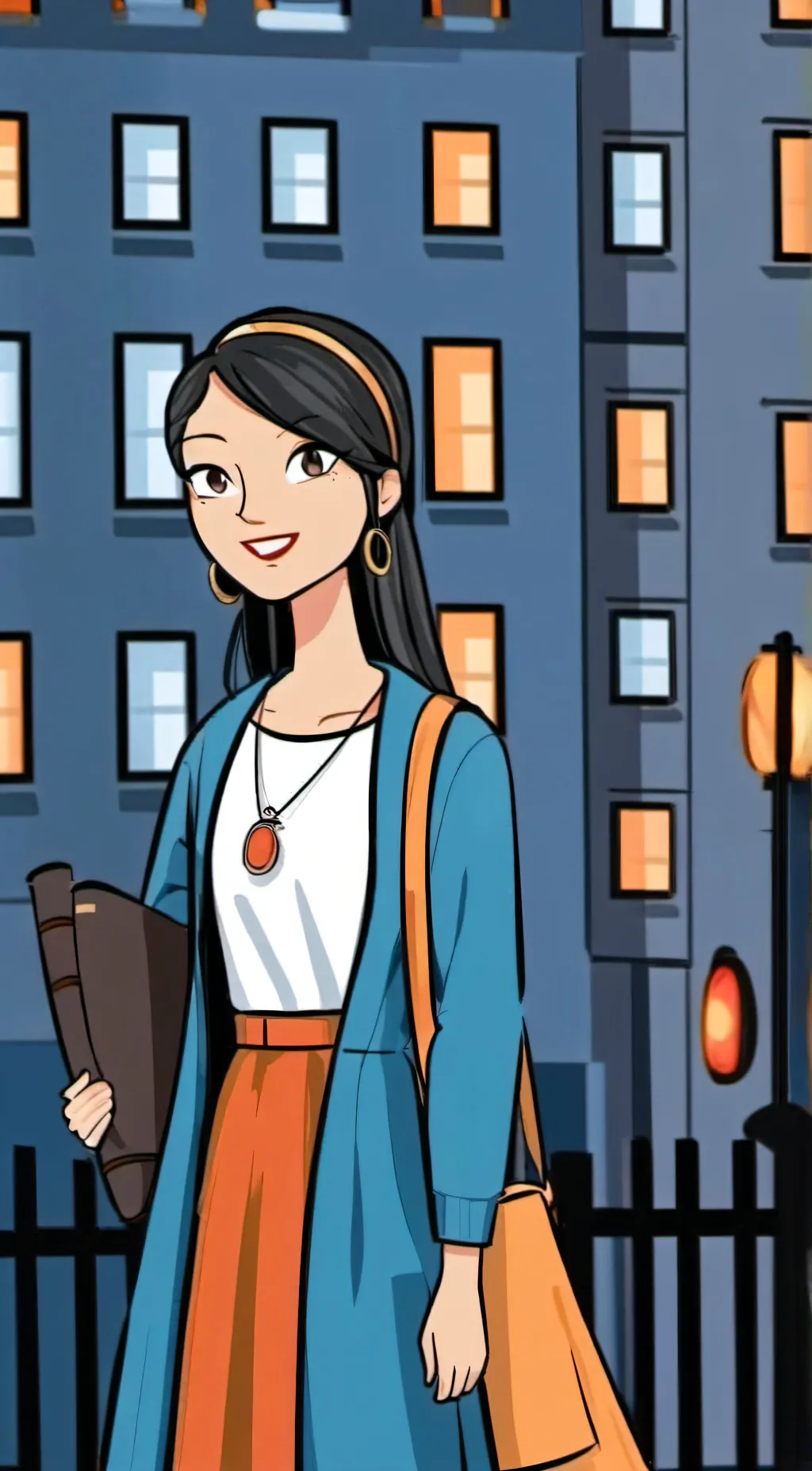 ai character: Emmie  background