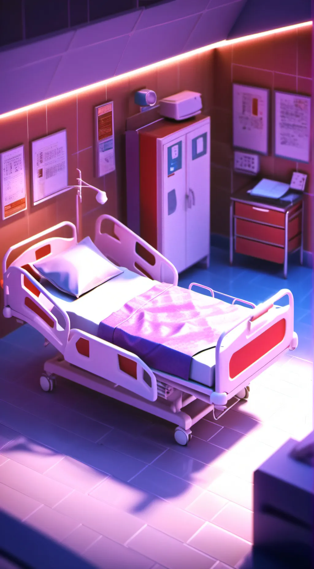 ai character: Jax and deathbed background
