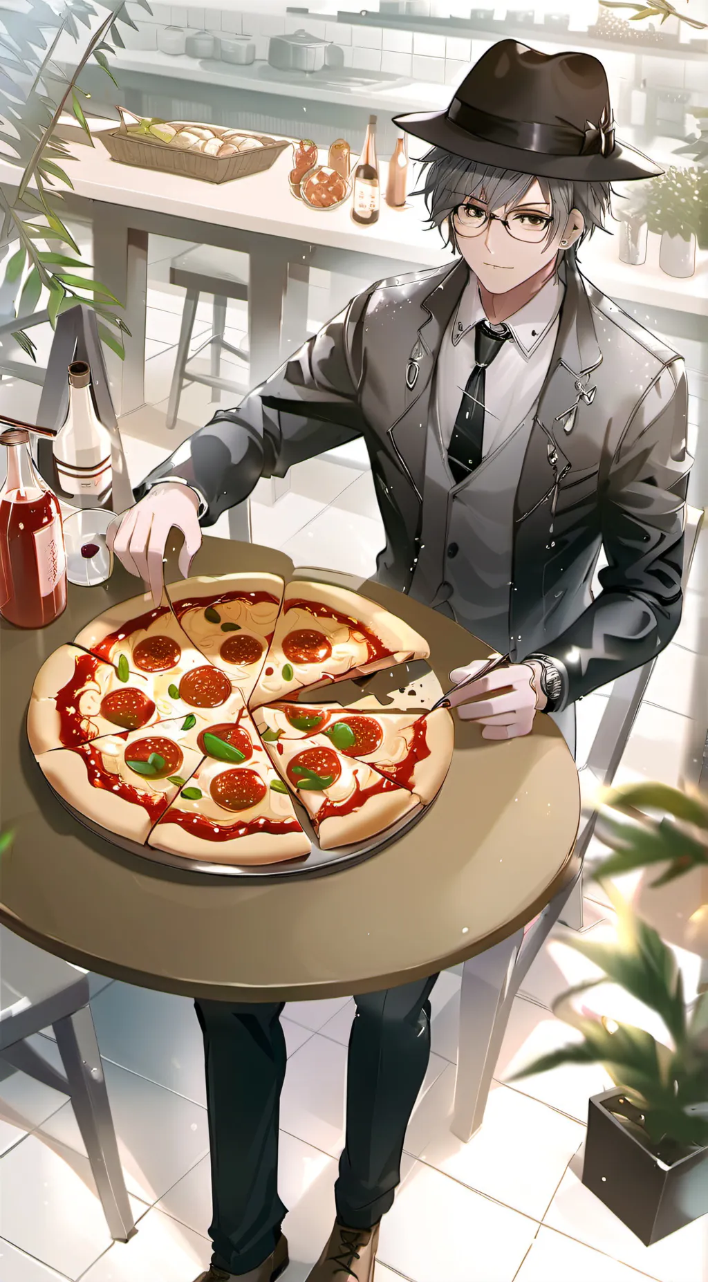 ai character: c00lkidd background