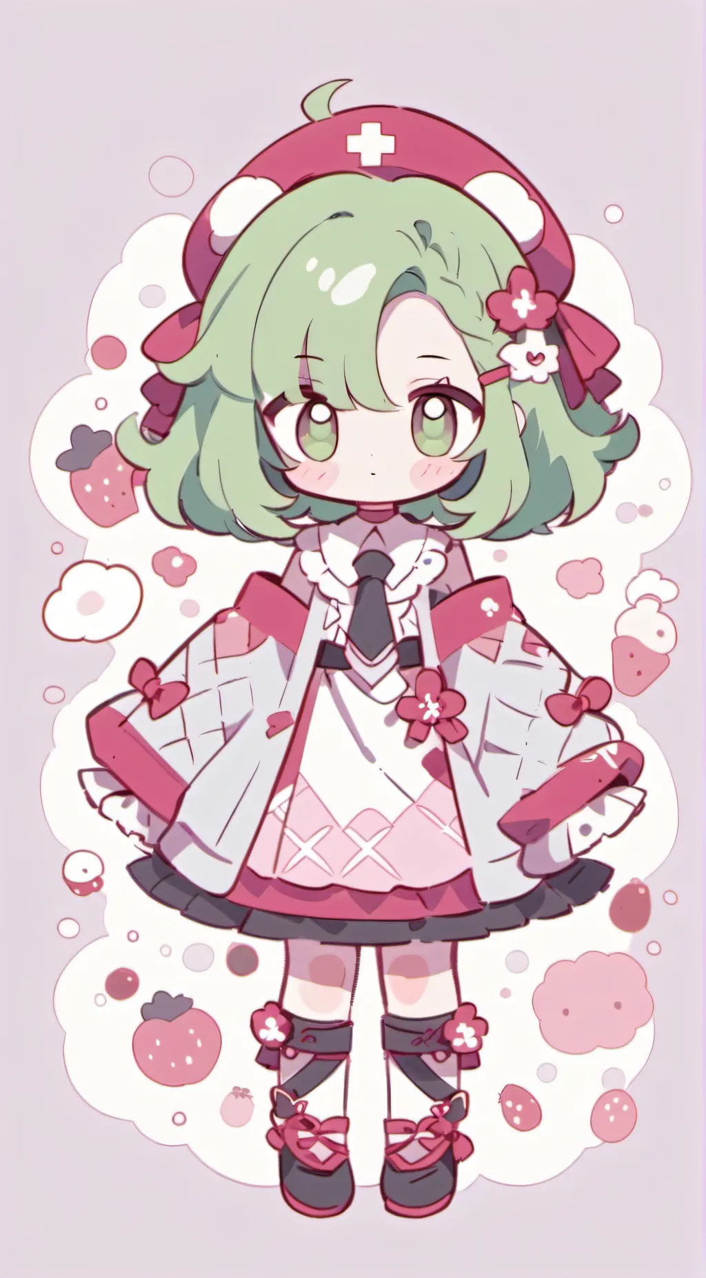 ai character: 🍄mushroom land🍄 background
