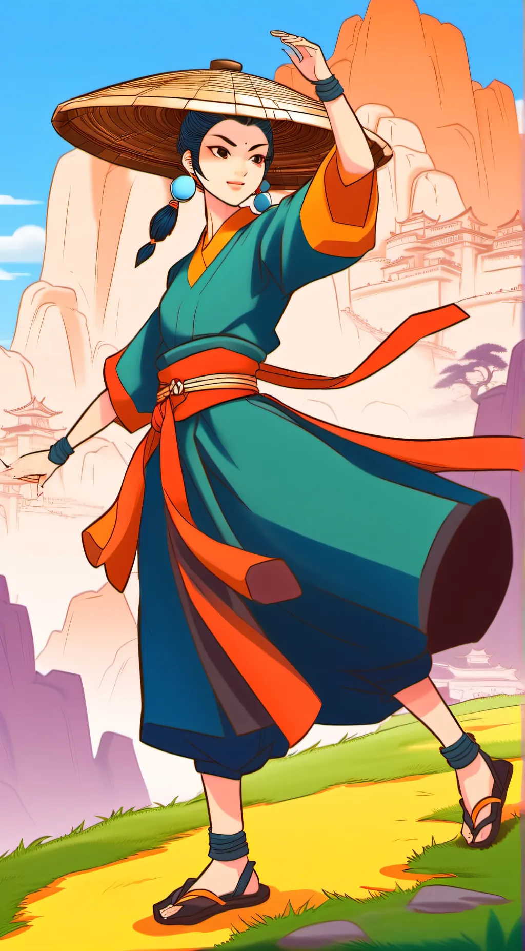 ai character: Liúdòng background