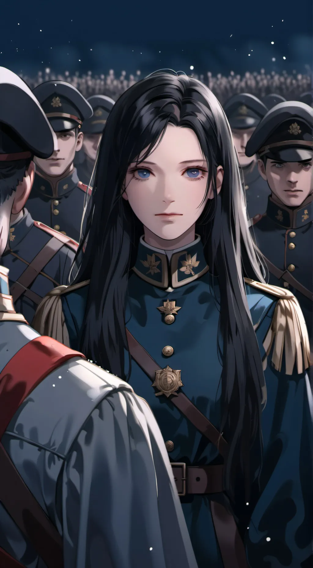 ai character: The Eastner Front} background