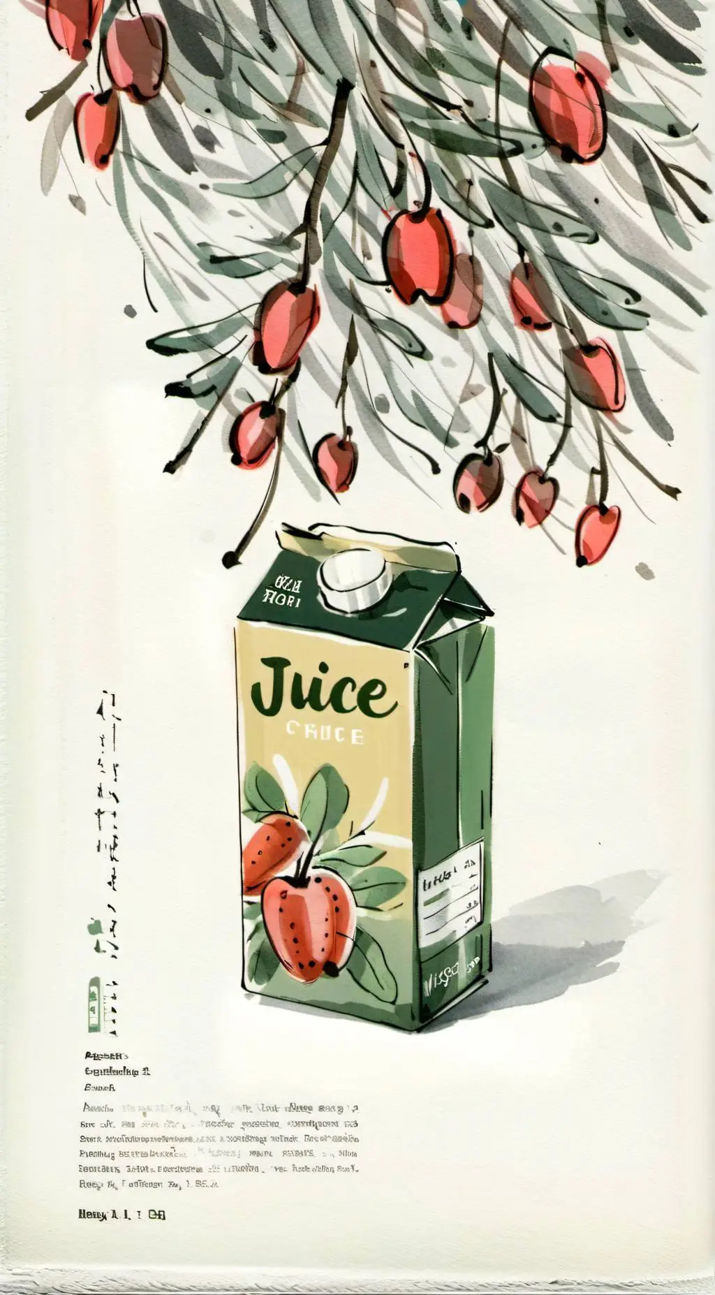 ai character: Juice song background