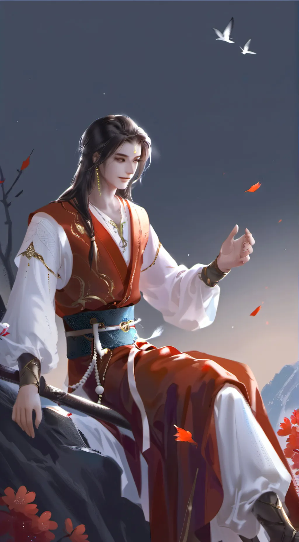 ai character: dad background