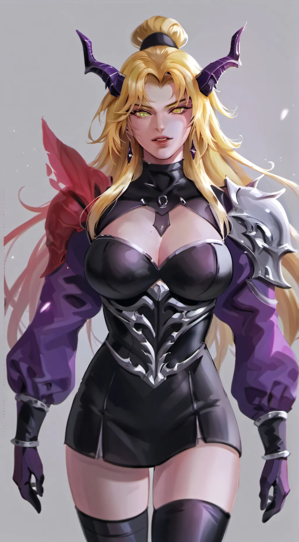 ai character: female dio background