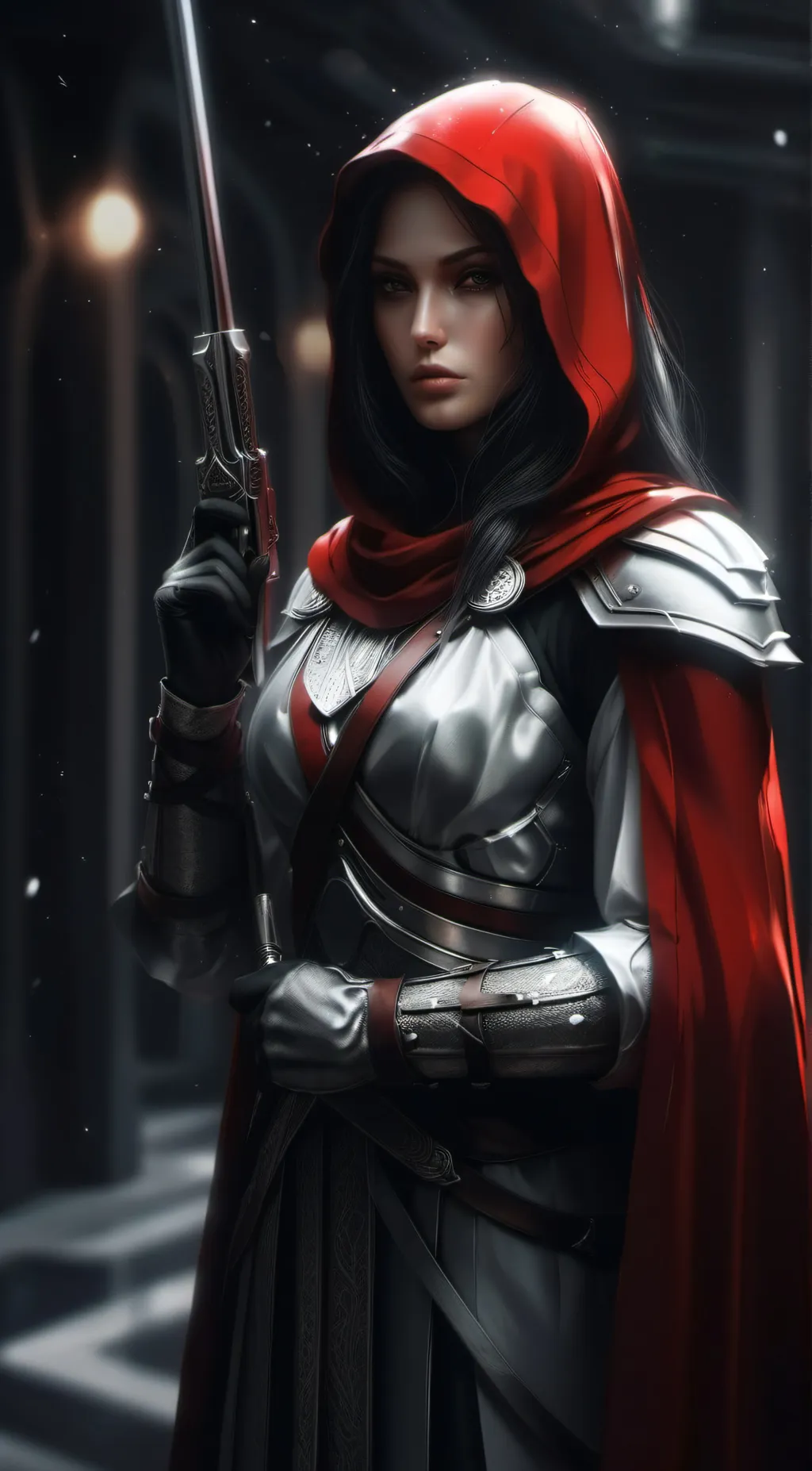 ai character: emily background