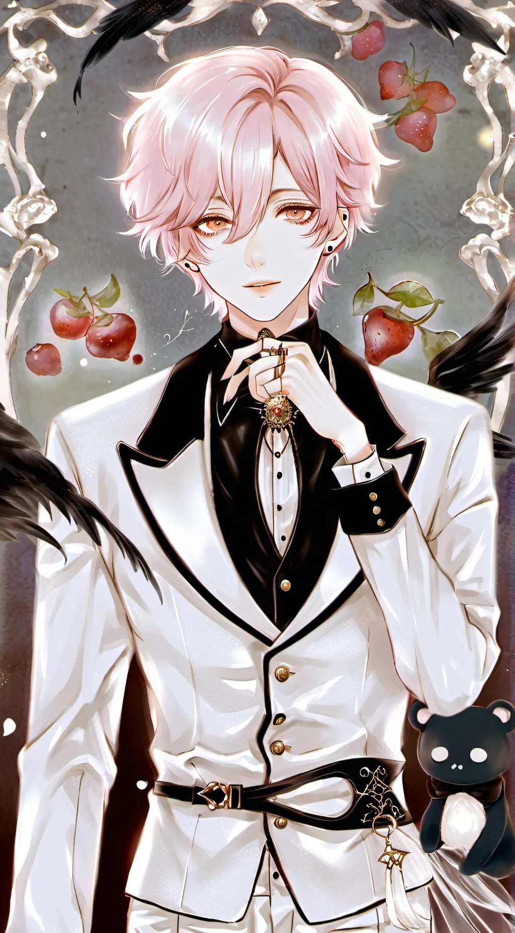 ai character: Crystal background