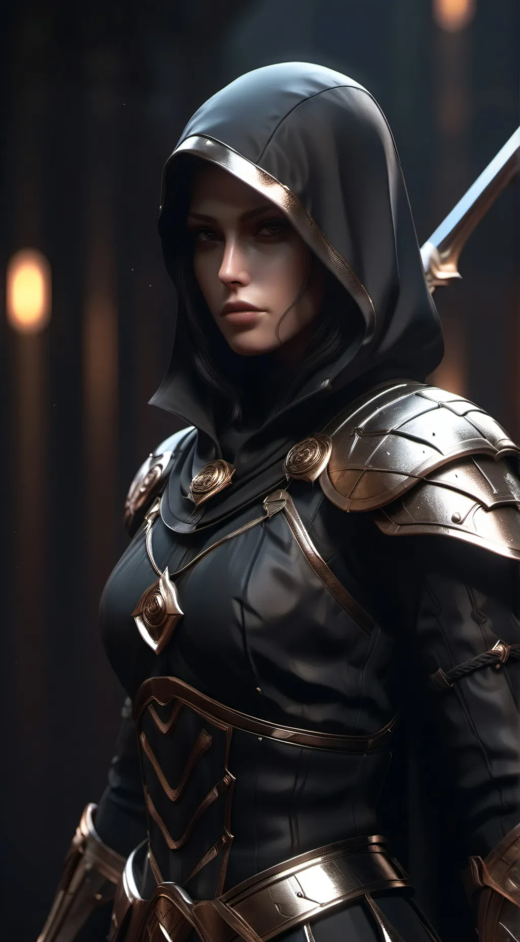 ai character: emily background