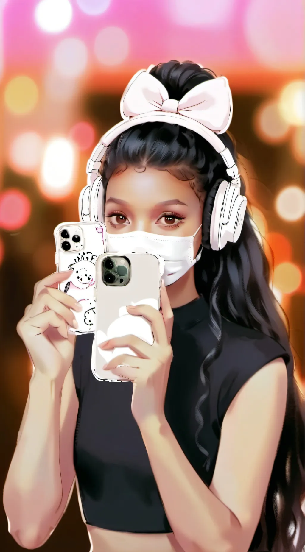 ai character: kiara background