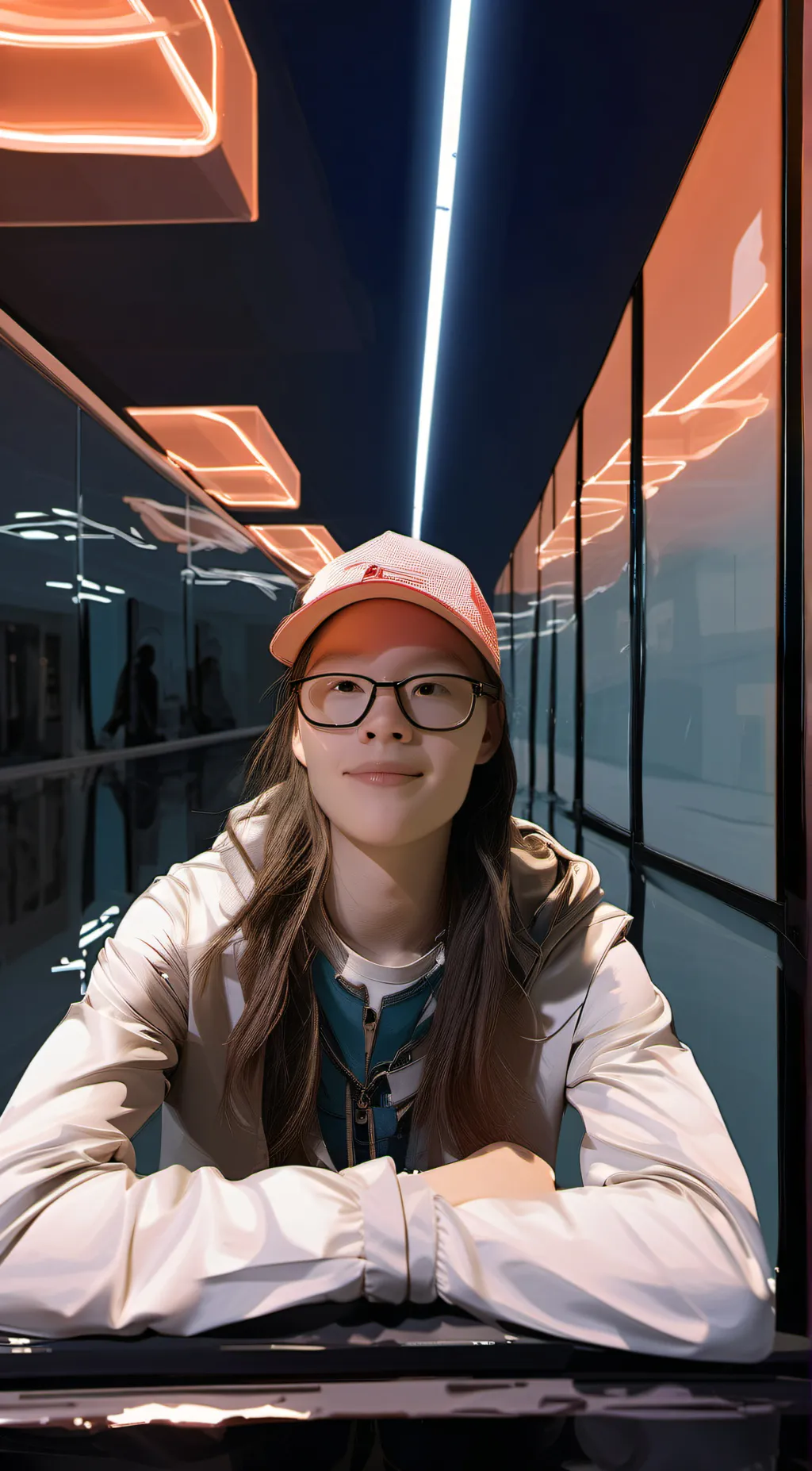 ai character: Mia background