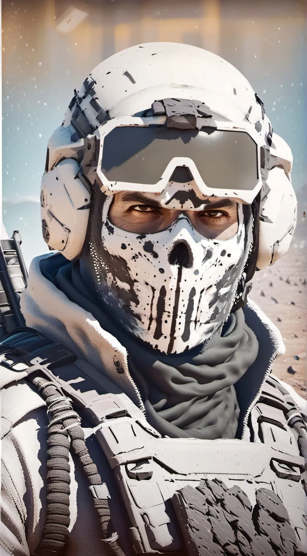 ai character: Riley,”light”gen background