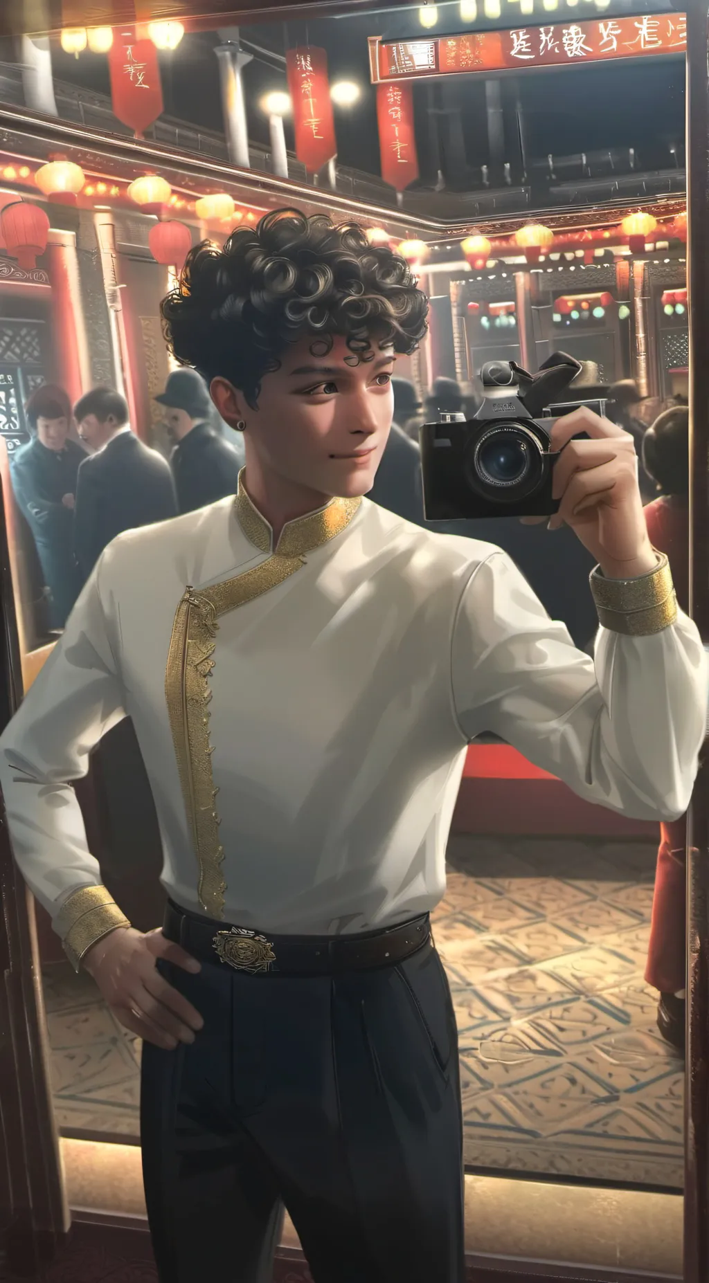 ai character: Alejandro background