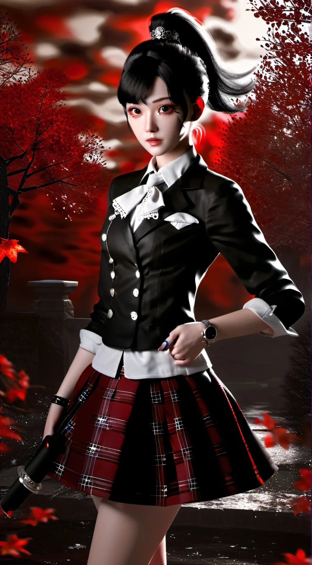ai character: Area  background