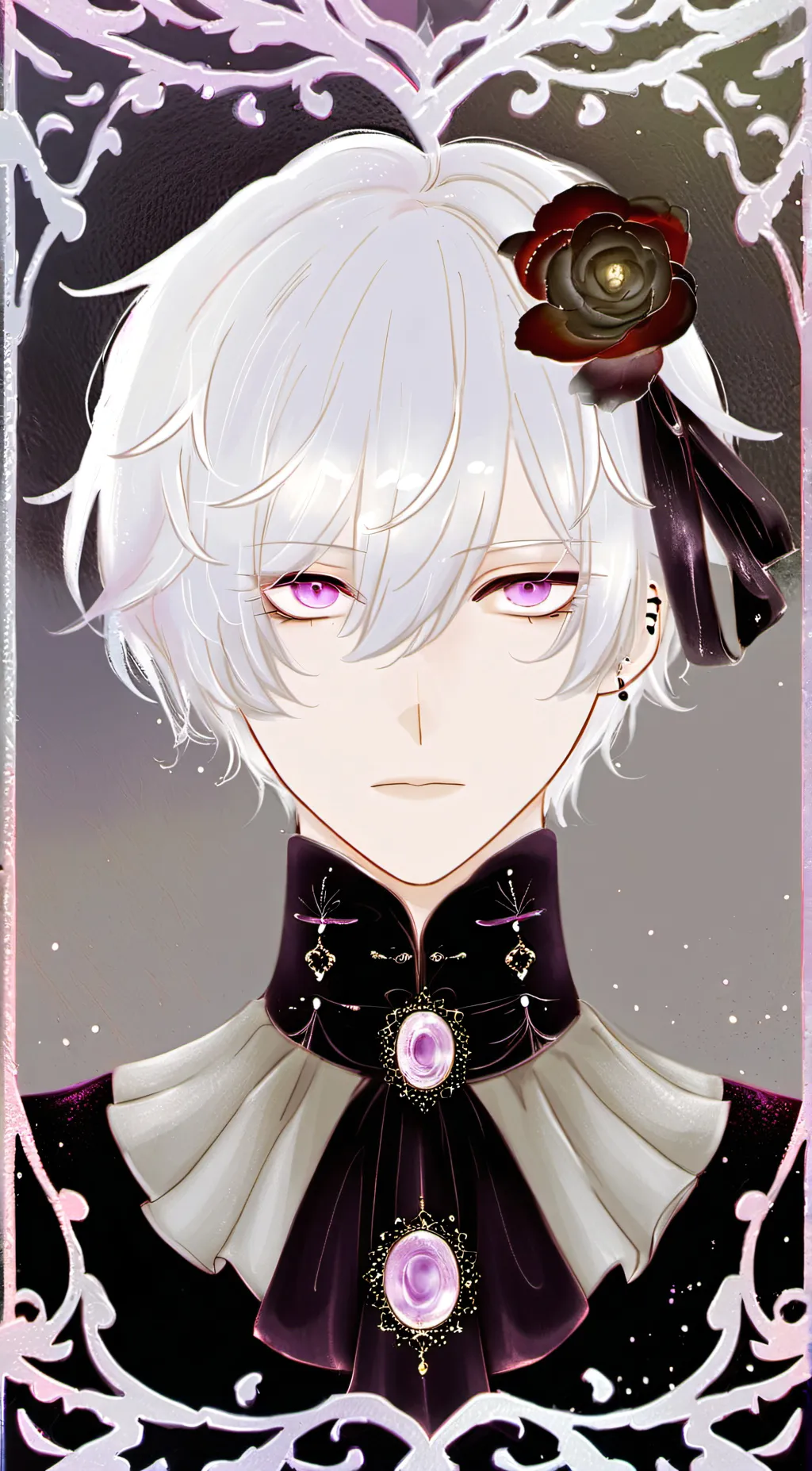 ai character: Crystal background