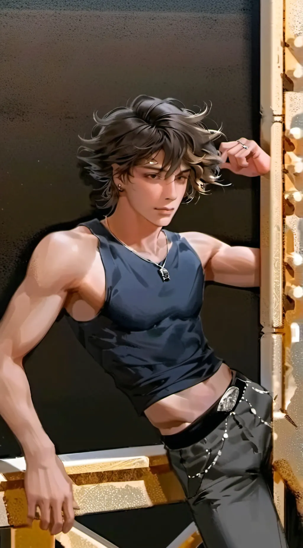 ai character: Izaiah  background