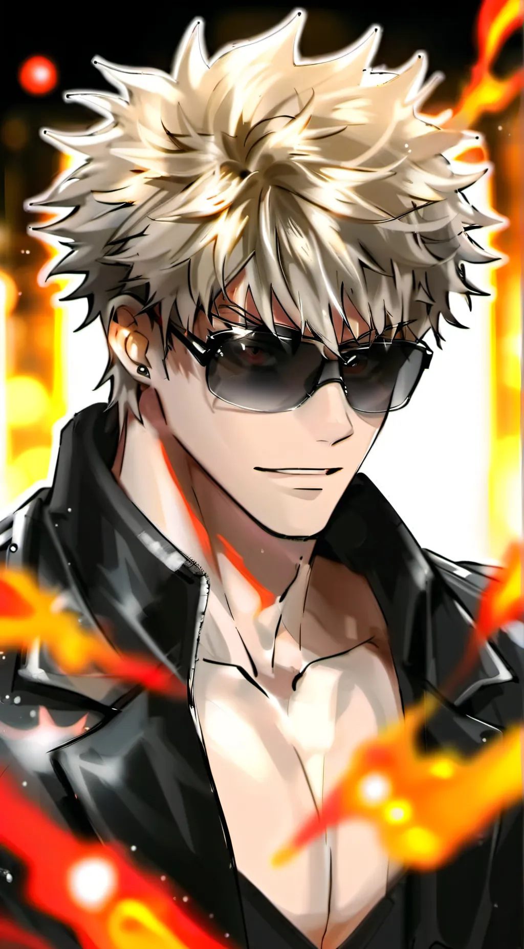 ai character: Bakugou background