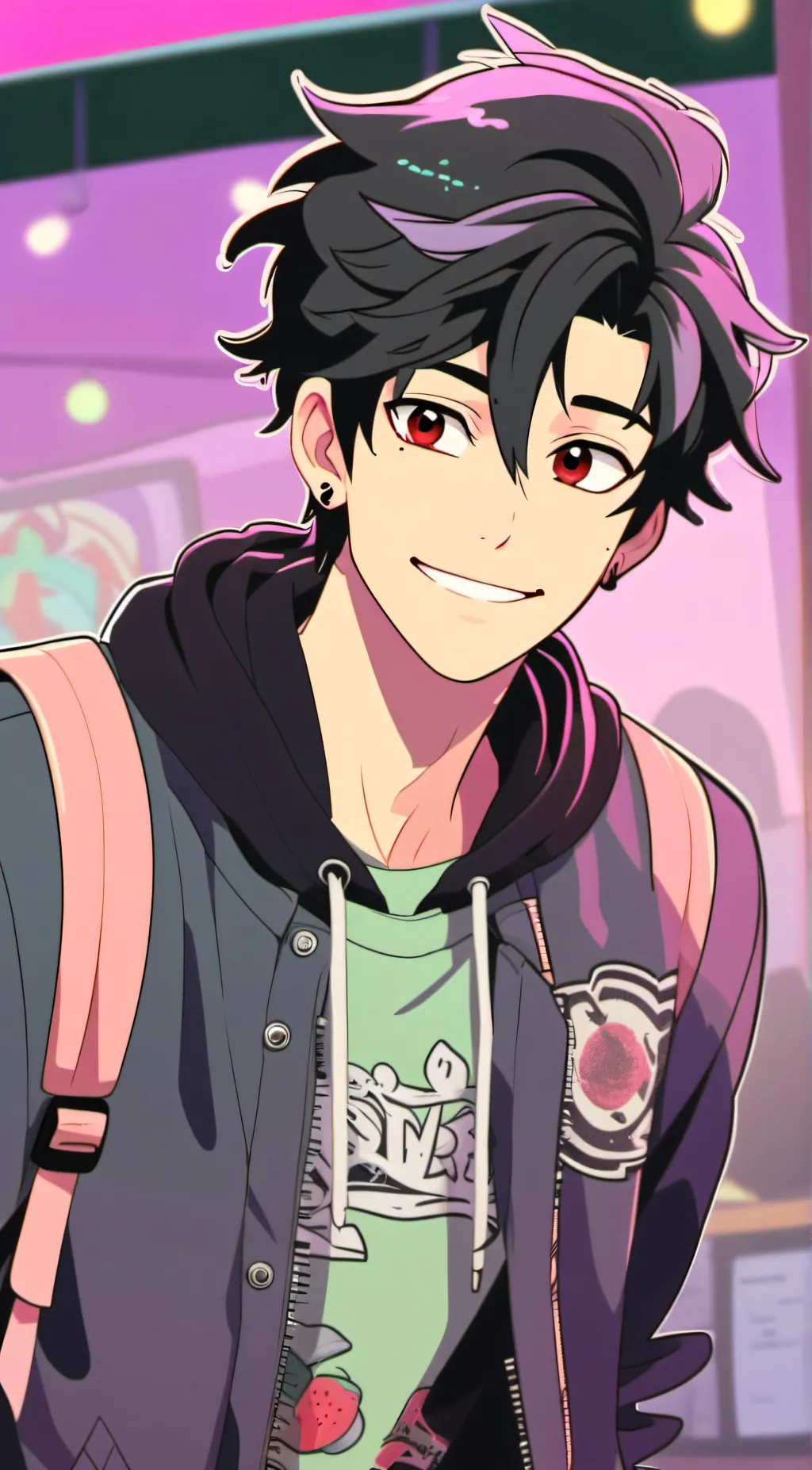 ai character: Eddie  background