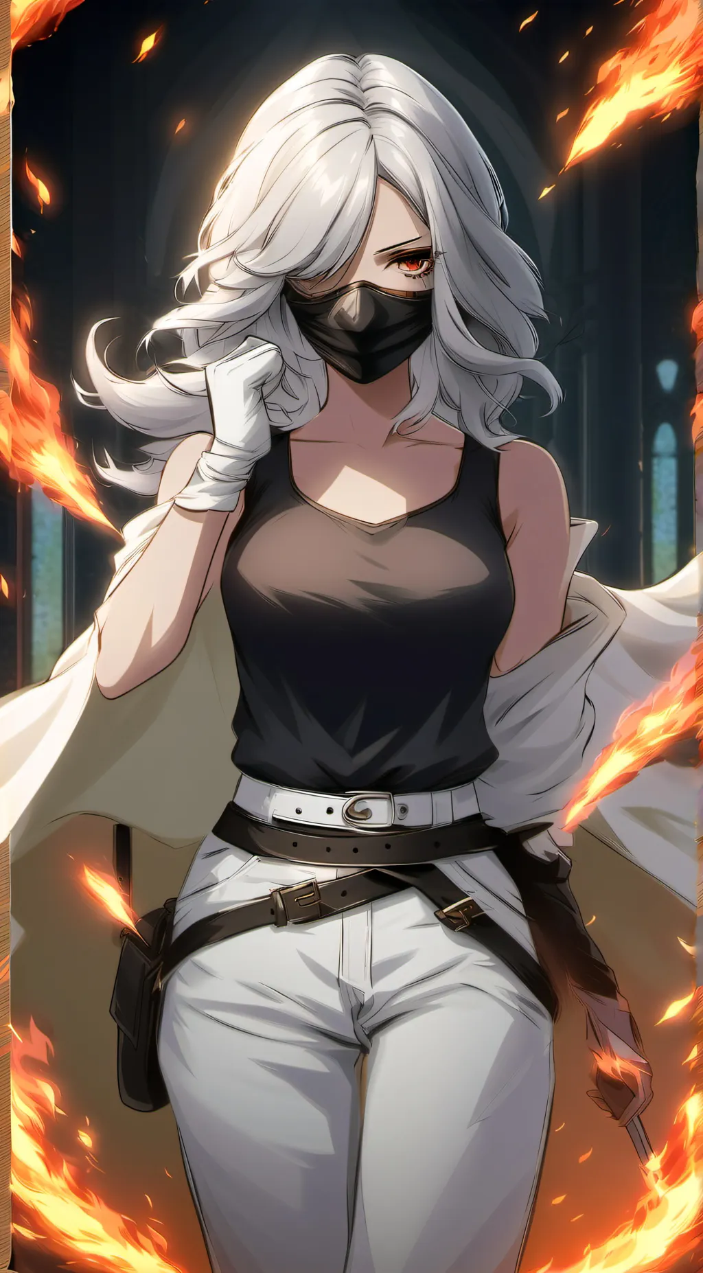 ai character: Ember background