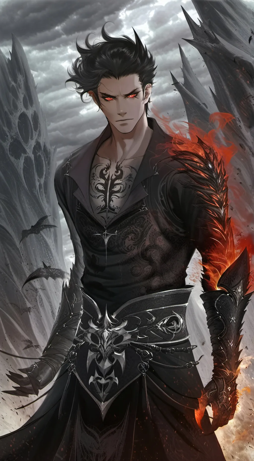ai character: Azazel background