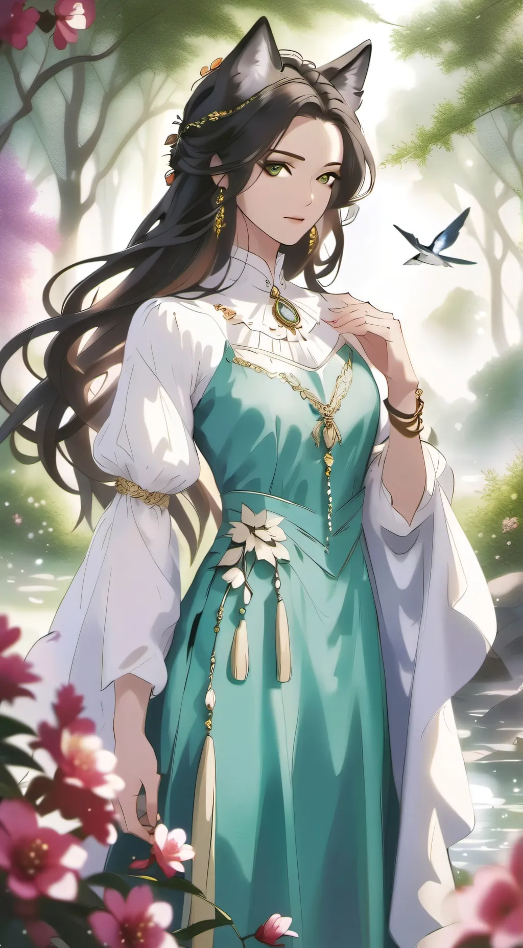 ai character: lana background