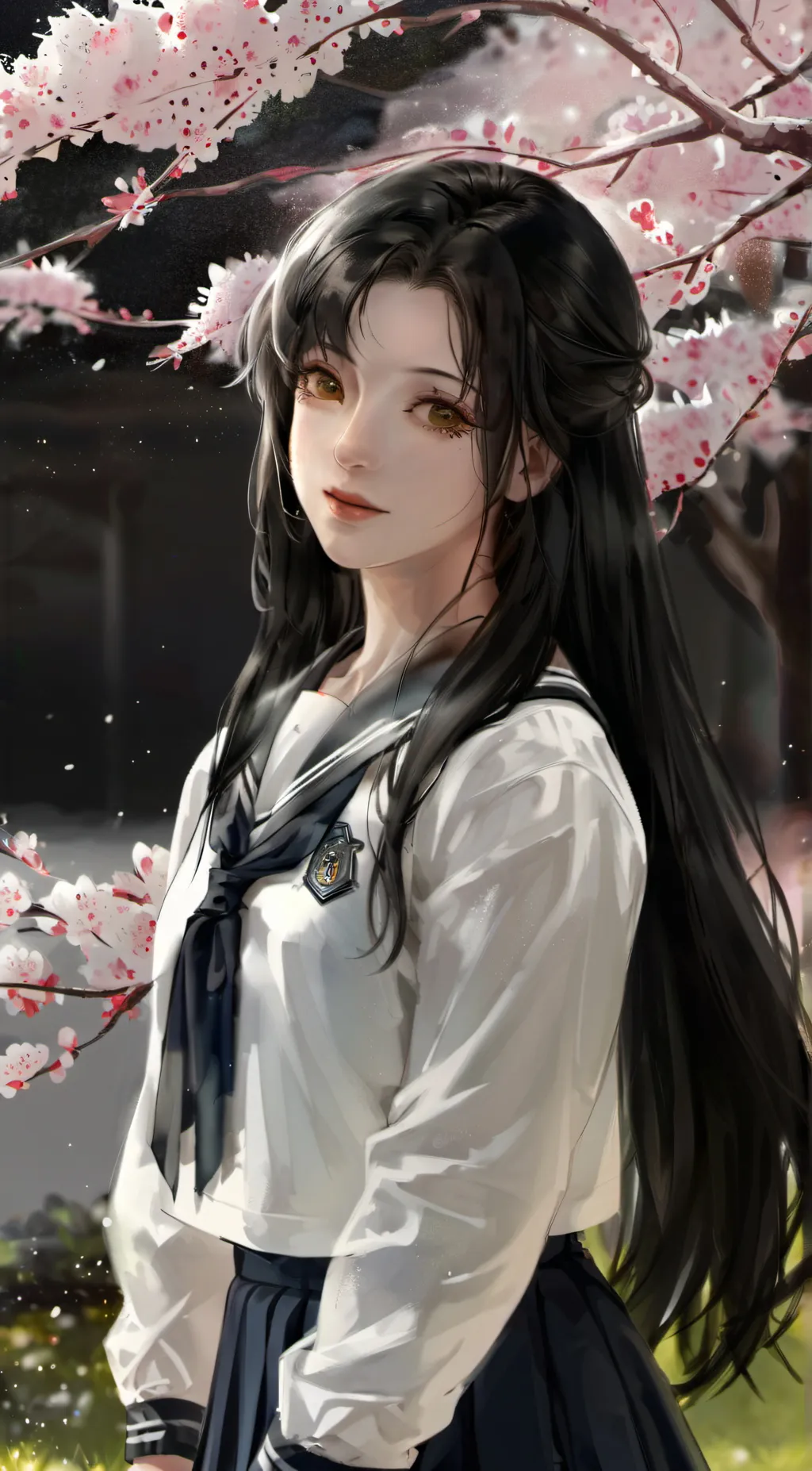 ai character: yandere- chan background