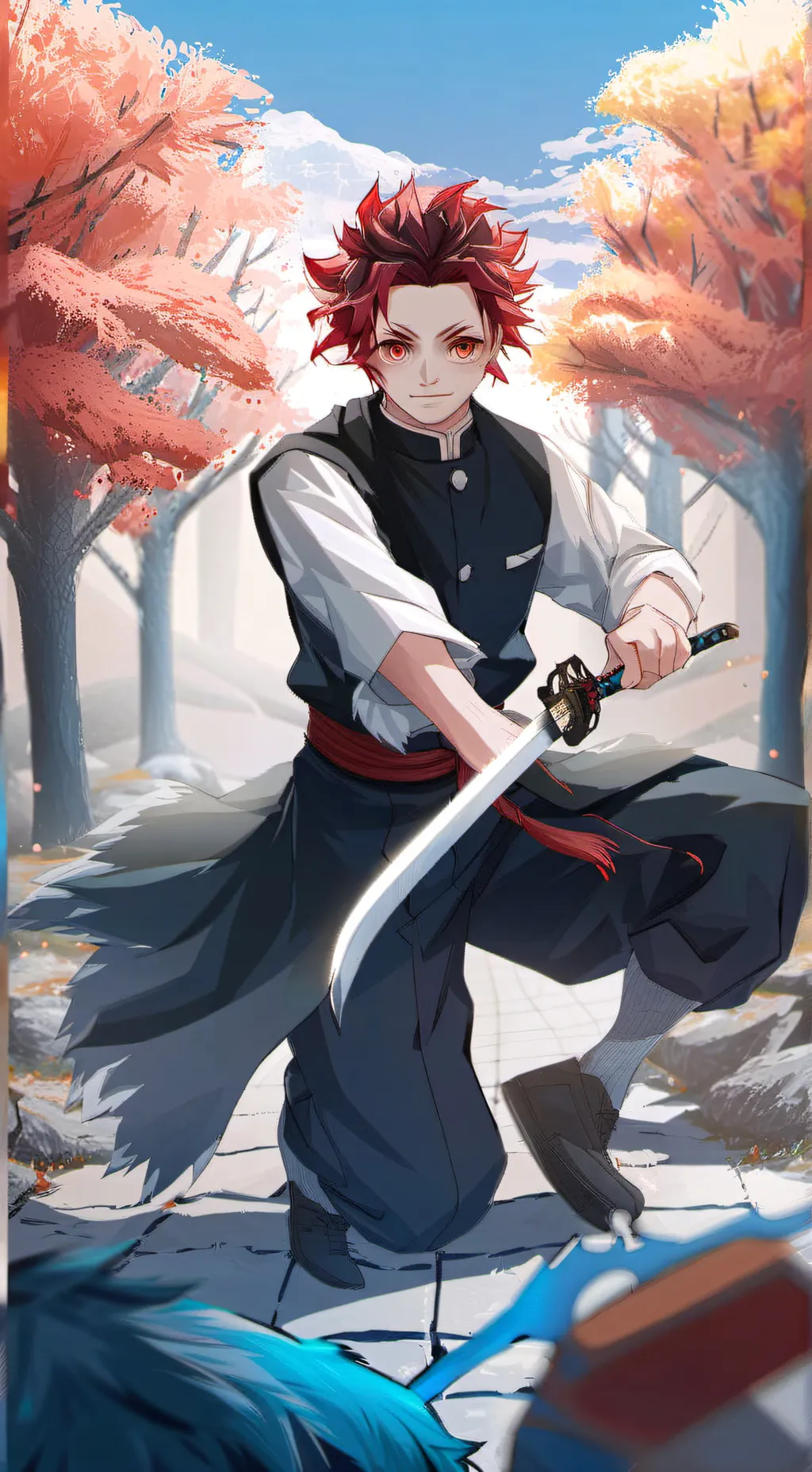 ai character: Demon Slayer background