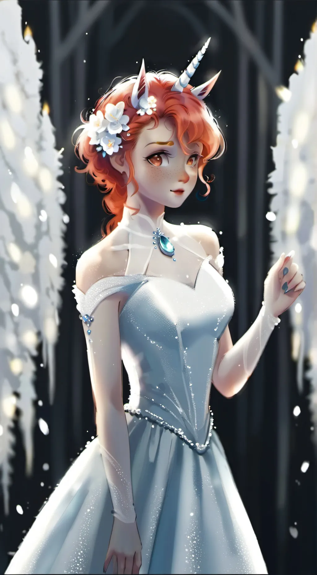 ai character: firey stella background
