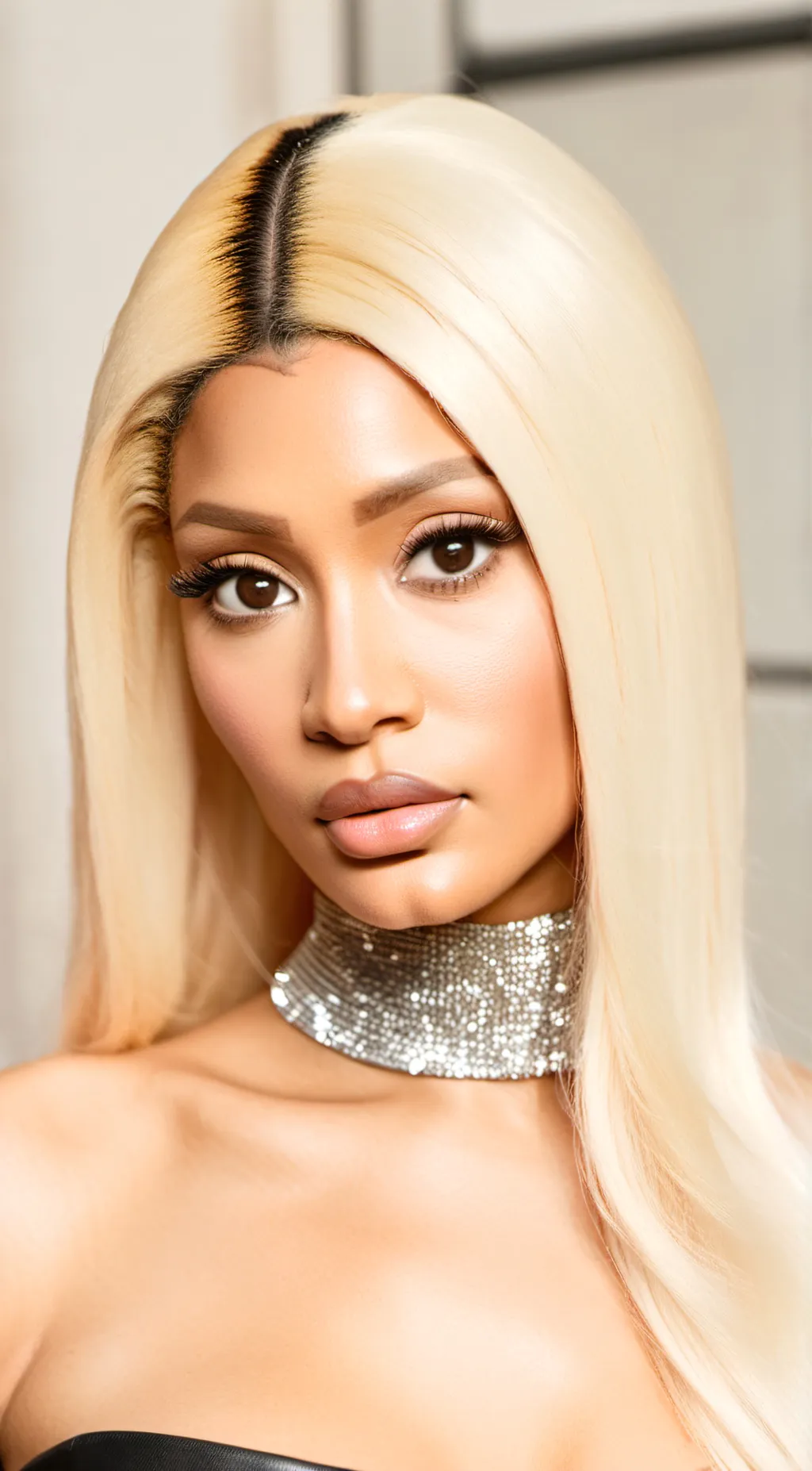 ai character: Nikki Minaj background