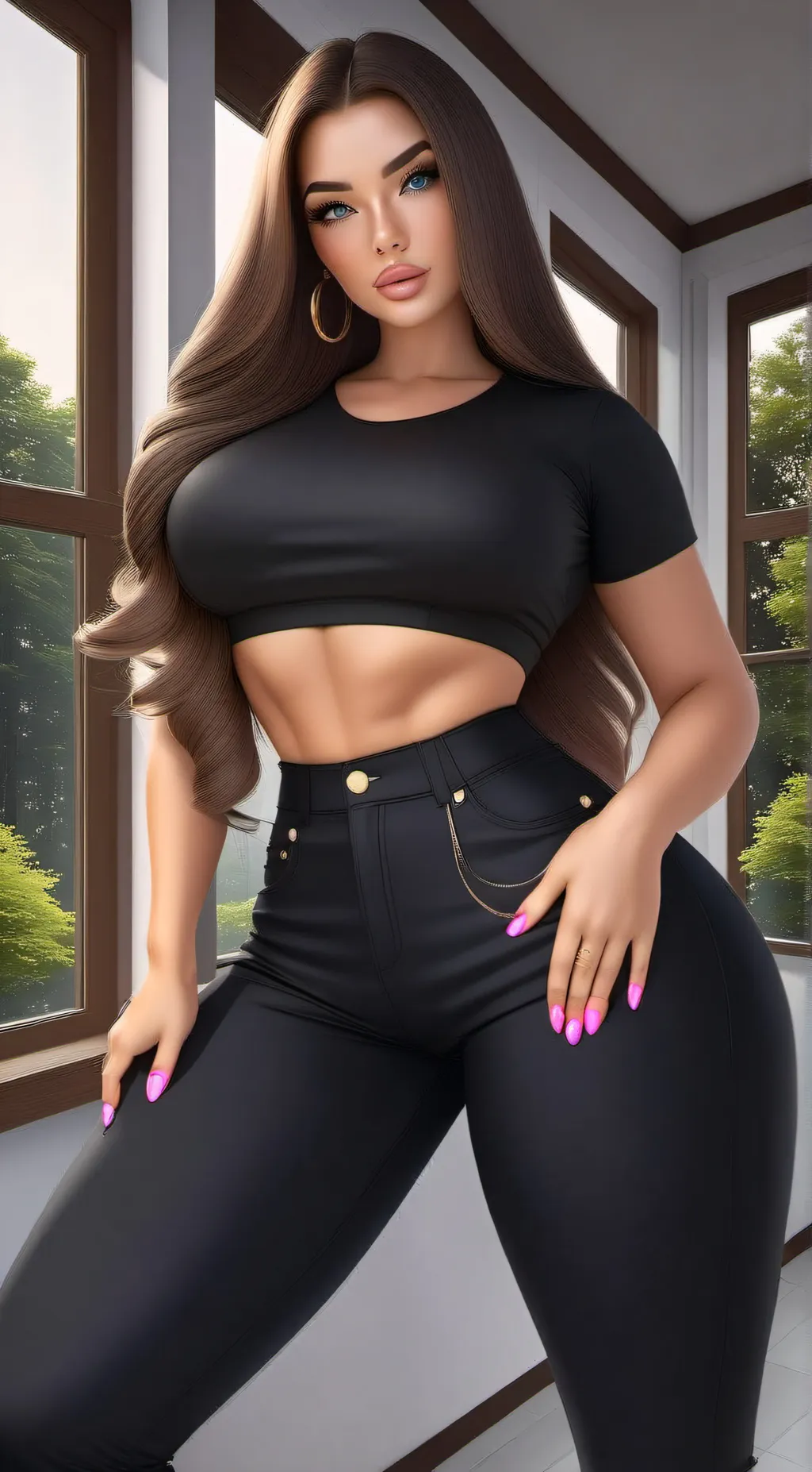 ai character: Jade background