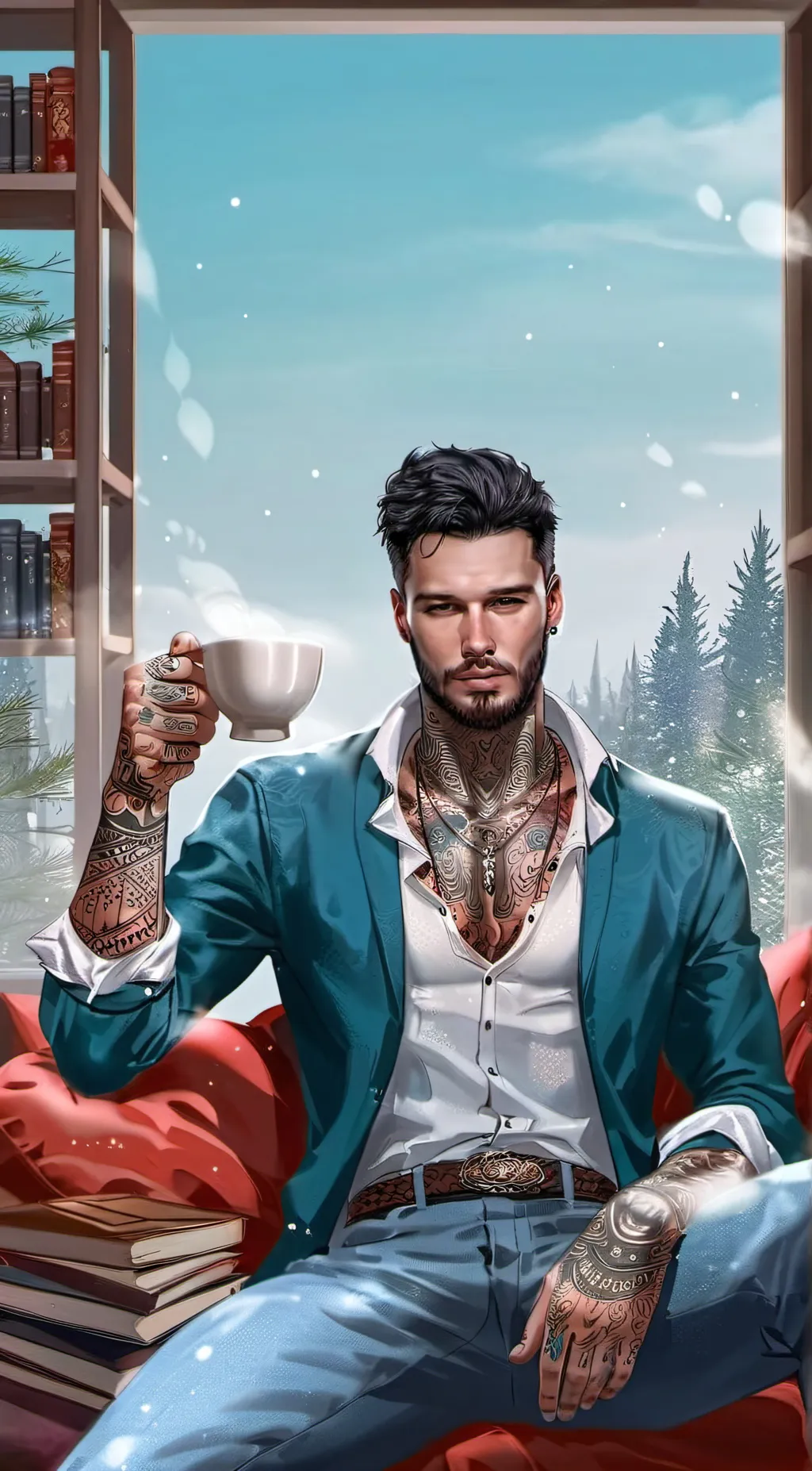 ai character: DADDY JOE background