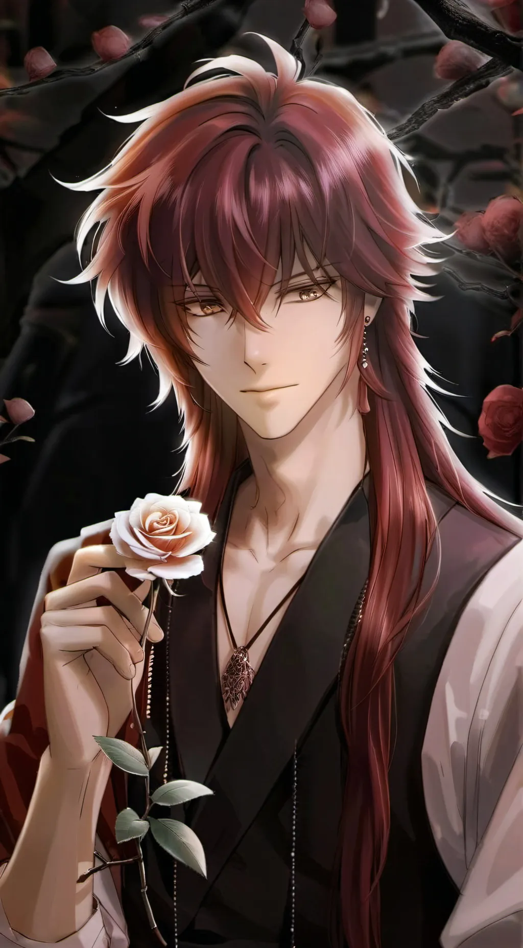 ai character: Kurama background