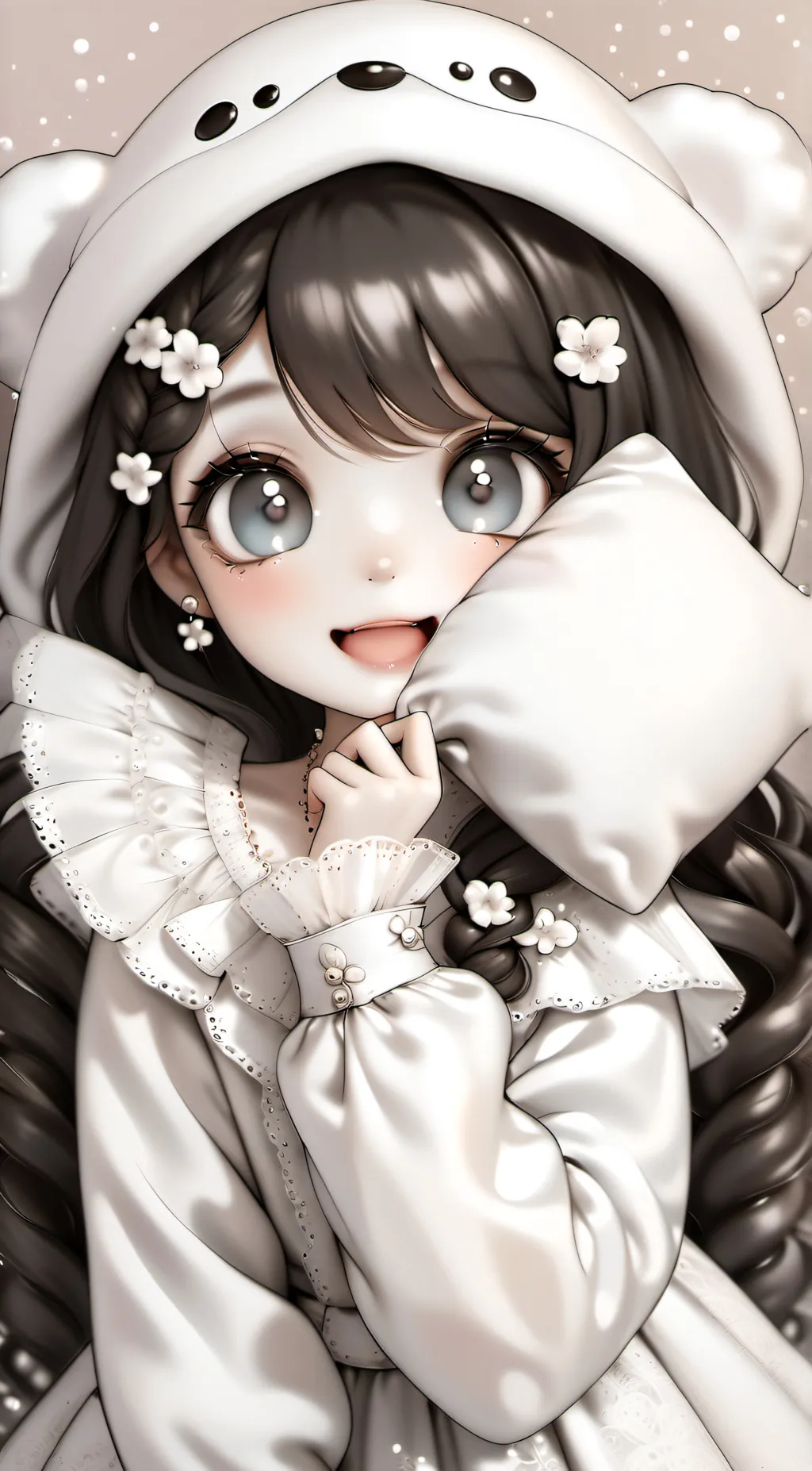 ai character: ,lisa background