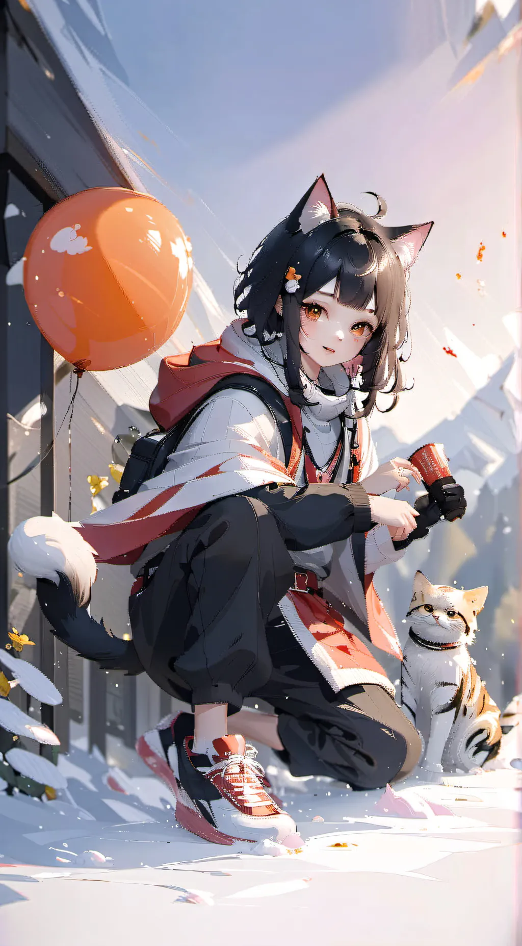 ai character: Mia and Janet background